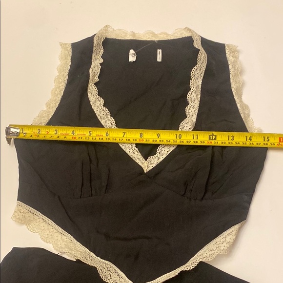 Princess Polly Black and White Backless Dress - Picture 4 of 11